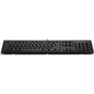 HP 125 USB Wired Keyboard клавиатура Черен (125 USB KEYBOARD Germany)