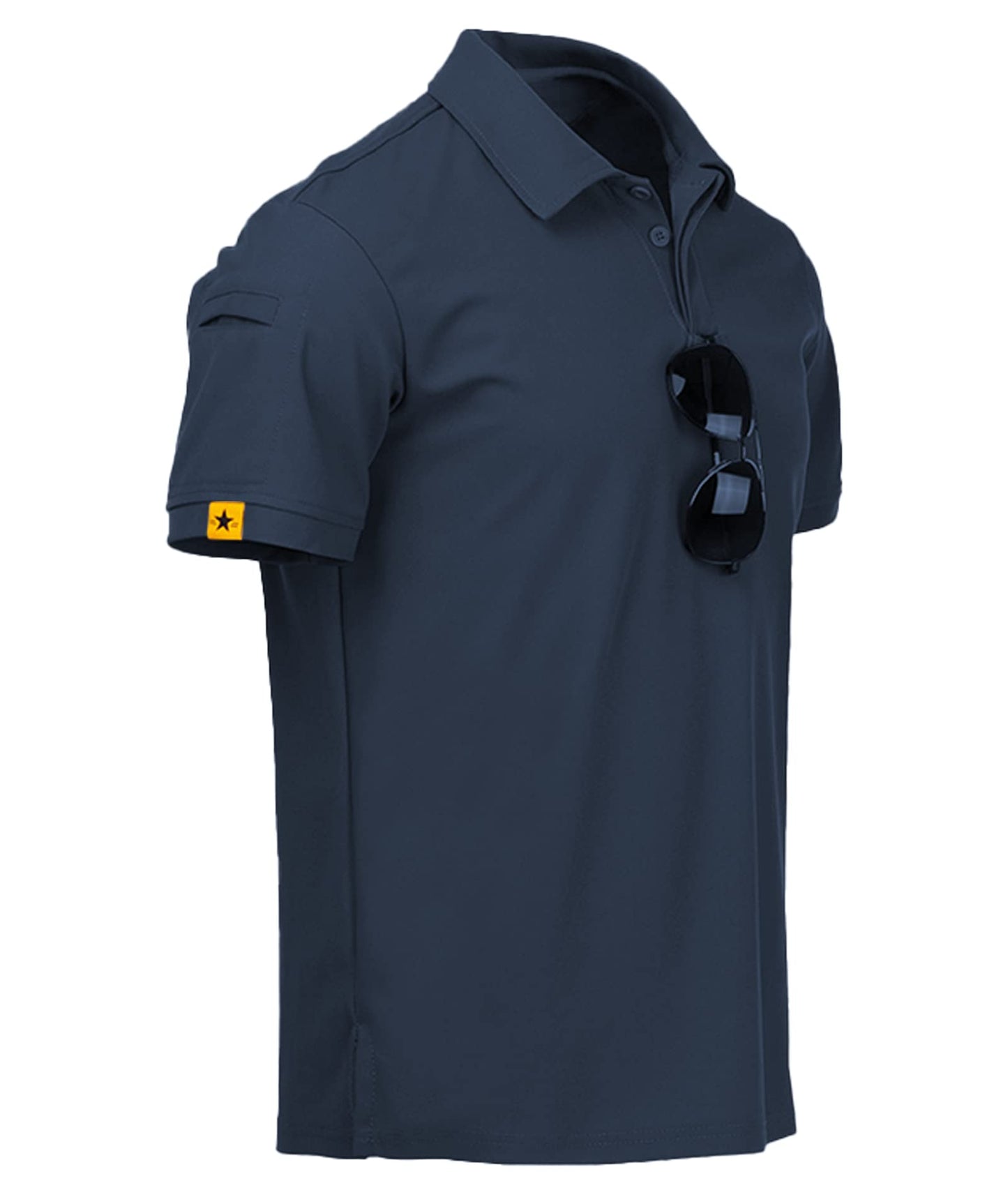 ZITY 3 Pack Polo Hombre Manga Corta Secado Rápido Transpirable Camiseta Hombre Polo Verano Casual Sport Camisa Regular Fit Golf Polo Shirts