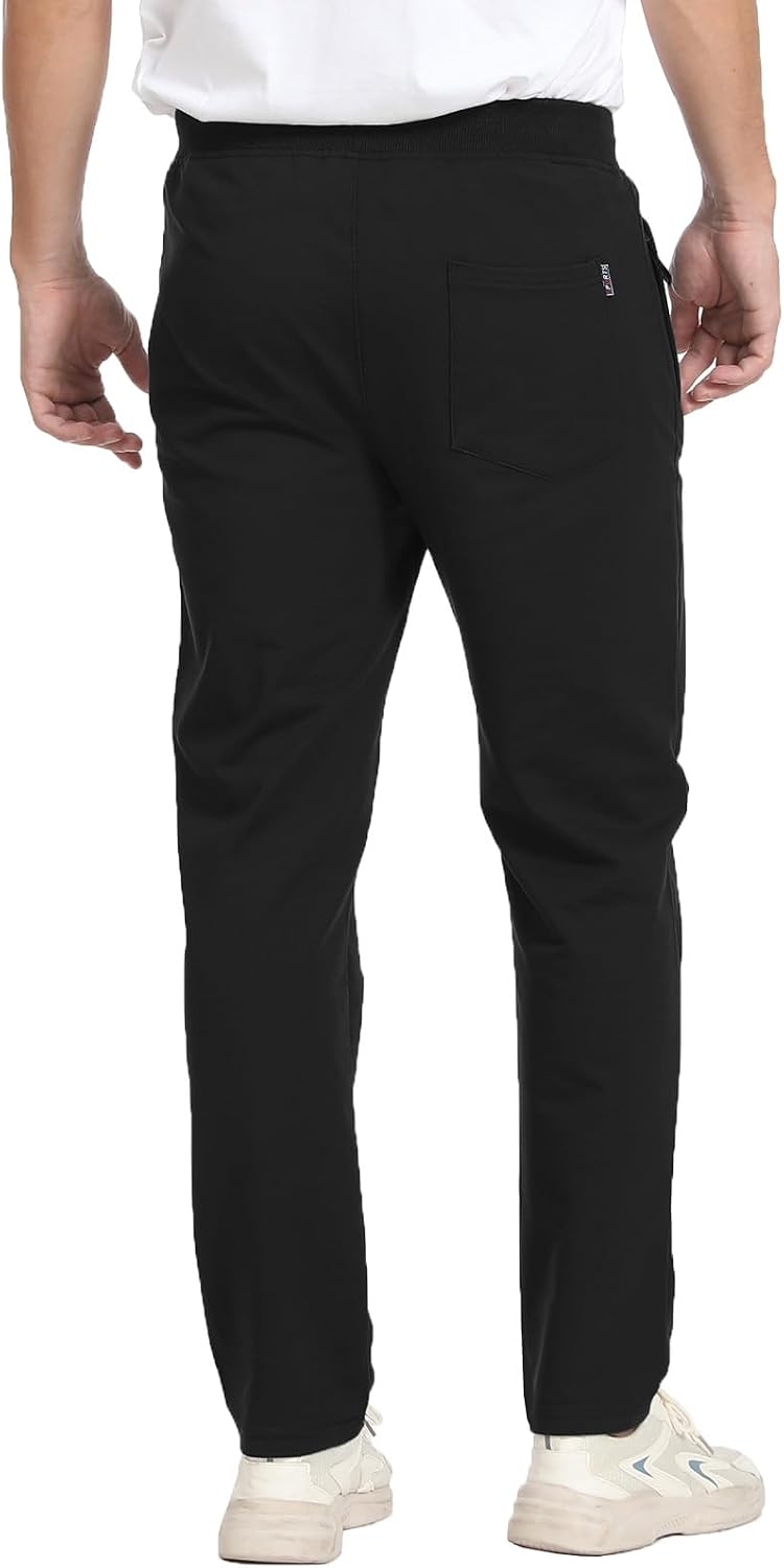 JustSun Pantalon Chandal Hombre Algodon Deporte Pantalones