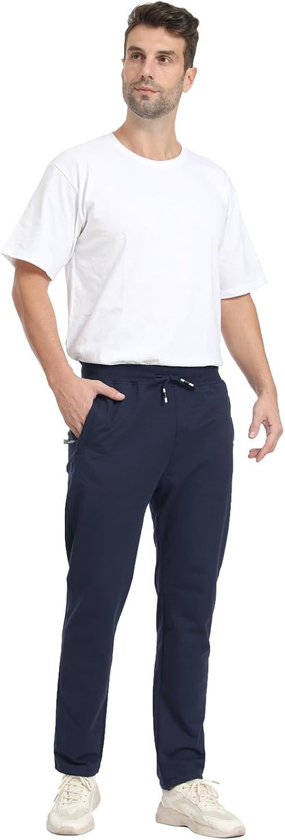 JustSun Pantalon Chandal Hombre Algodon Deporte Pantalones