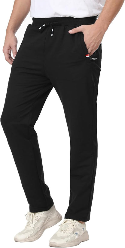 JustSun Pantalon Chandal Hombre Algodon Deporte Pantalones