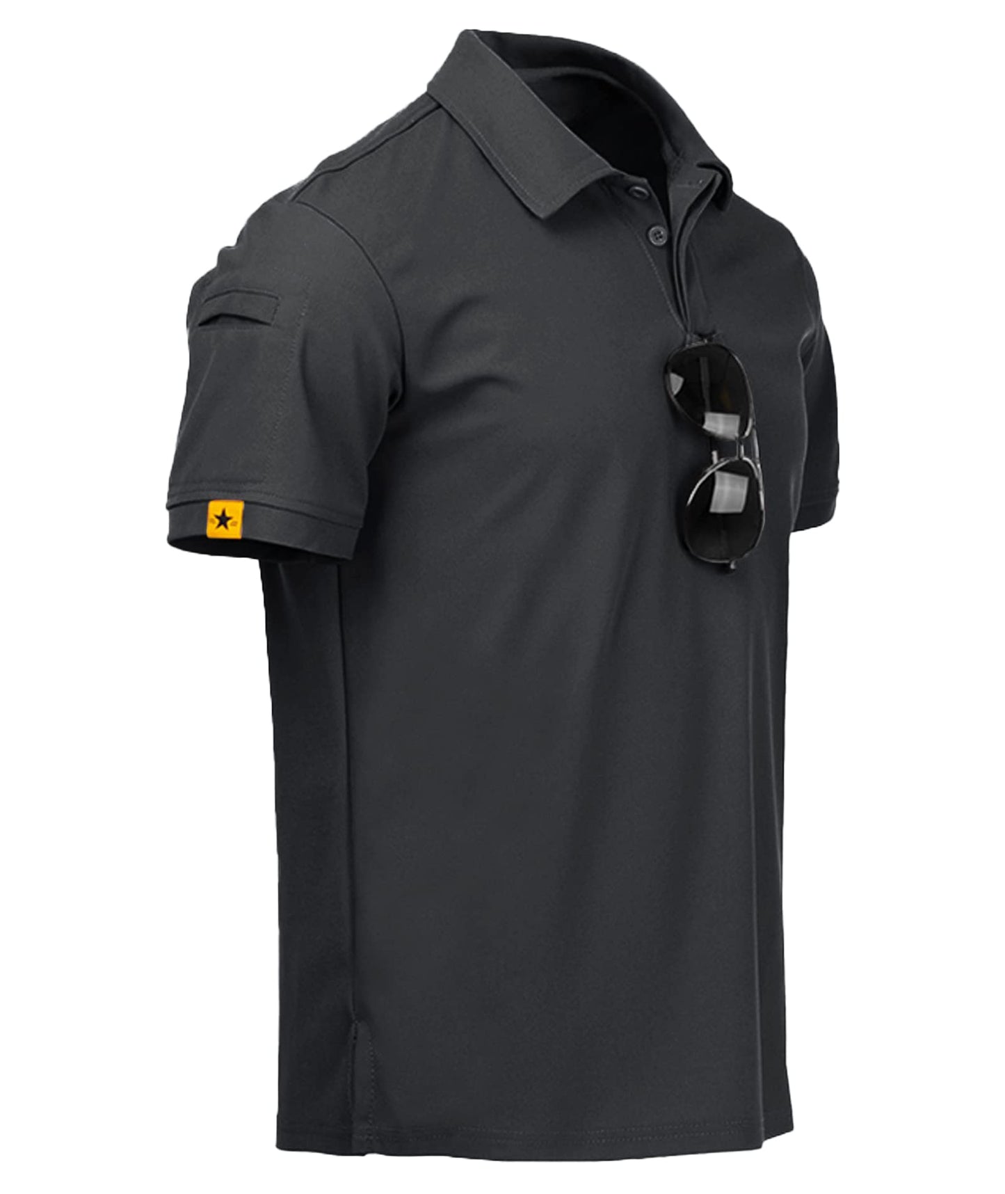 ZITY 3 Pack Polo Hombre Manga Corta Secado Rápido Transpirable Camiseta Hombre Polo Verano Casual Sport Camisa Regular Fit Golf Polo Shirts