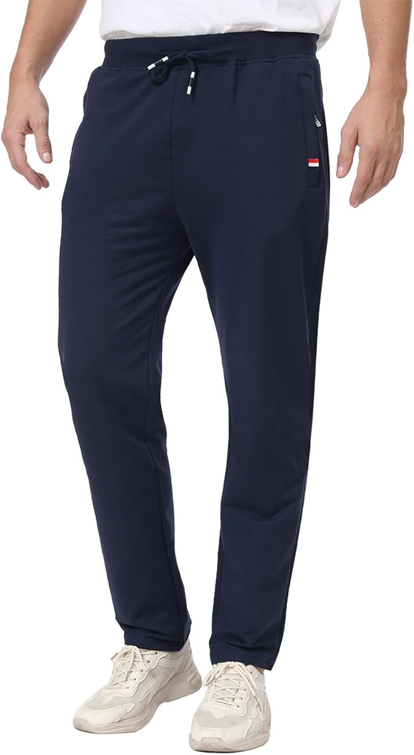 JustSun Pantalon Chandal Hombre Algodon Deporte Pantalones