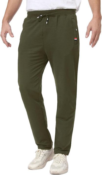 JustSun Pantalon Chandal Hombre Algodon Deporte Pantalones