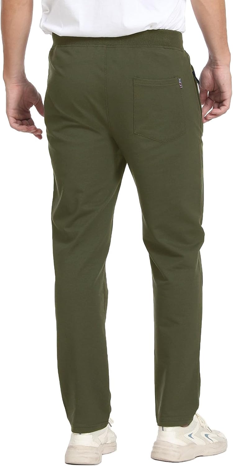 JustSun Pantalon Chandal Hombre Algodon Deporte Pantalones