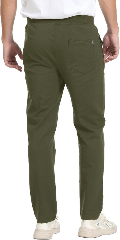 JustSun Pantalon Chandal Hombre Algodon Deporte Pantalones