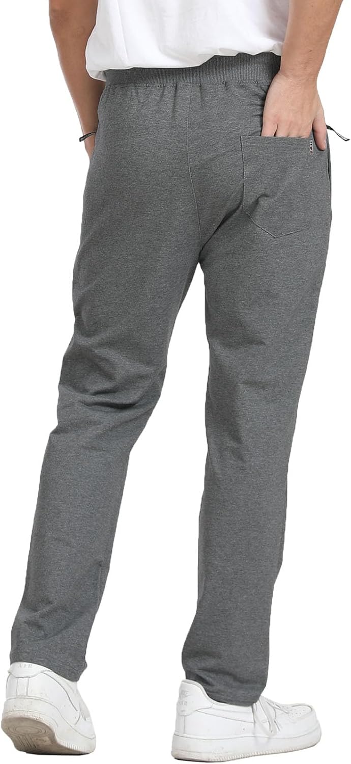 JustSun Pantalon Chandal Hombre Algodon Deporte Pantalones