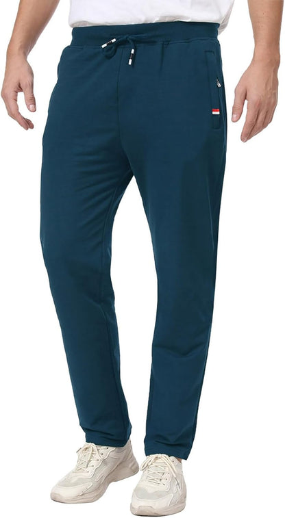 JustSun Pantalon Chandal Hombre Algodon Deporte Pantalones