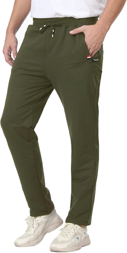 JustSun Pantalon Chandal Hombre Algodon Deporte Pantalones