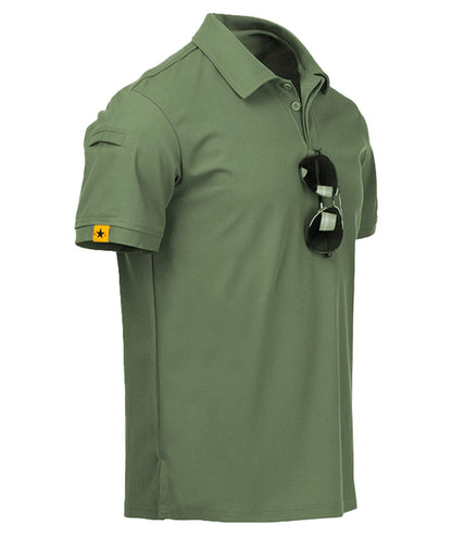 ZITY 3 Pack Polo Hombre Manga Corta Secado Rápido Transpirable Camiseta Hombre Polo Verano Casual Sport Camisa Regular Fit Golf Polo Shirts