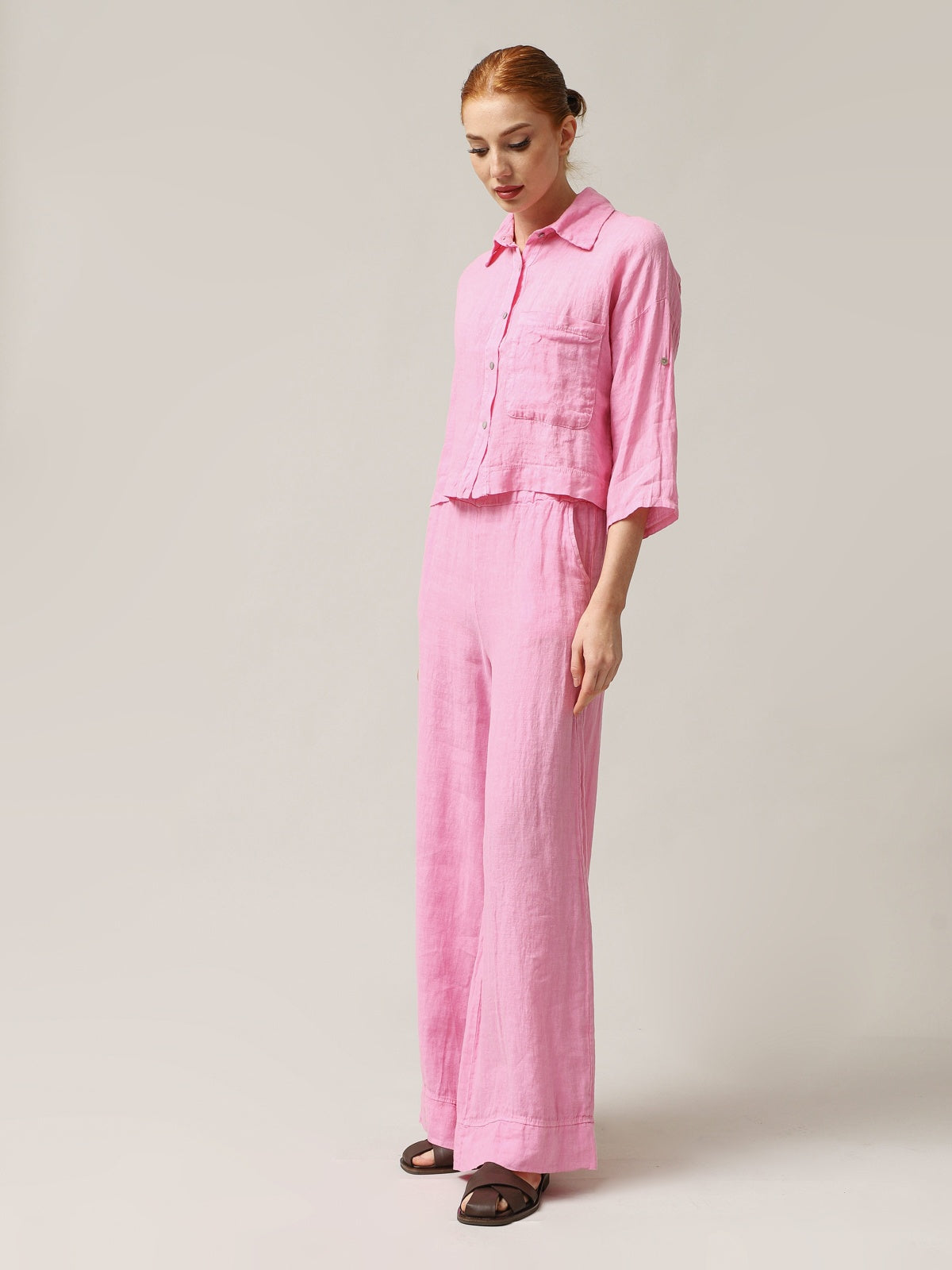 Women's trousers, Capsule Collection, 100% linen
