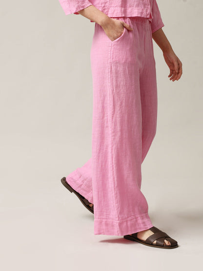 Women's trousers, Capsule Collection, 100% linen