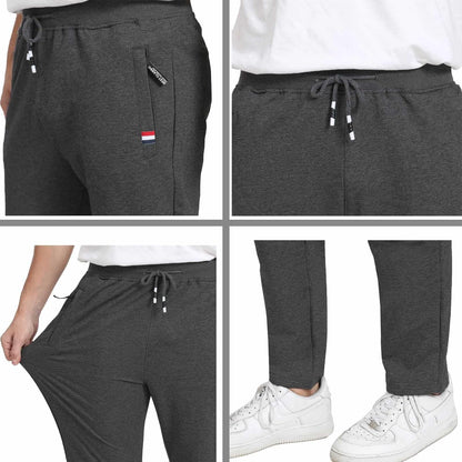 JustSun Pantalon Chandal Hombre Algodon Deporte Pantalones