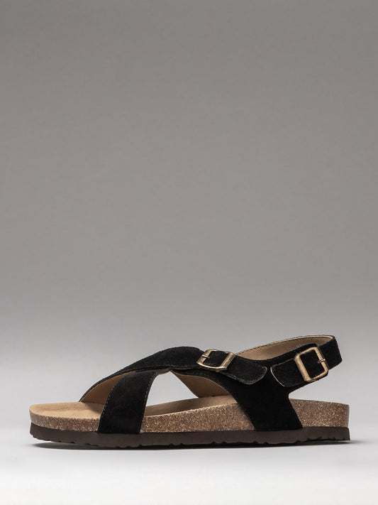 Women's leather sandals