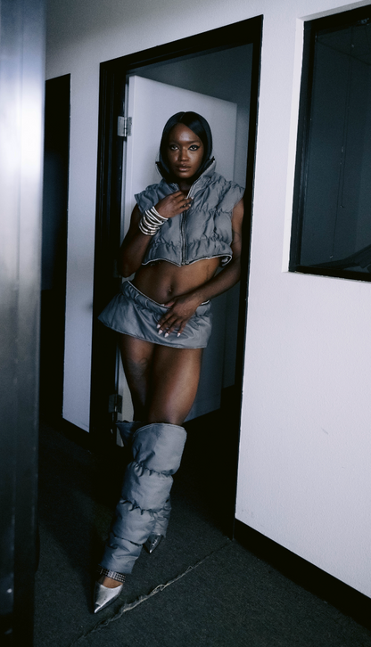Convertible Puffer (slate)