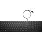 HP 320K Wired Keyboard tastaturi USB Negru (Wired Desktop 320K Keyboard)