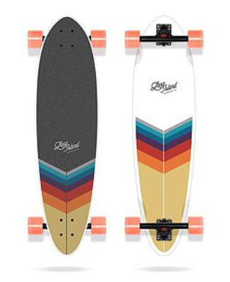 Longboard Long Island Trestless 35"X9" Pintail