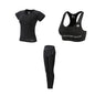 5Pcs Women's Yoga Sets Outdoor Running Yoga Quick Dry